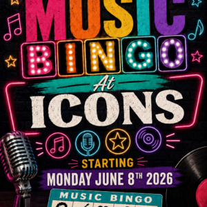 Music Bingo at Icons Sport Grill in Phoenix, AZ